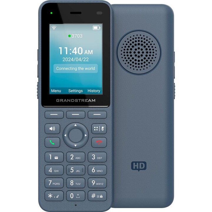 Grandstream WP826 - WiFi 6 Phone, 2.4" LCD, 3 SIP Accounts