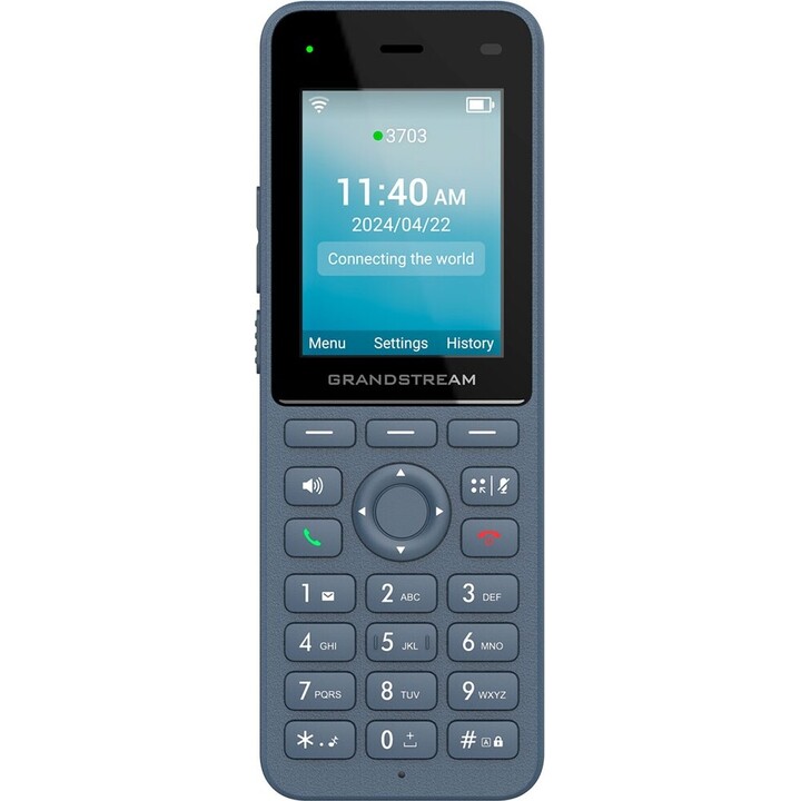 Grandstream WP826 - WiFi 6 Phone, 2.4" LCD, 3 SIP Accounts