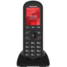 Maxcom MM39D SE/ 4G/ Black Cordless Phone