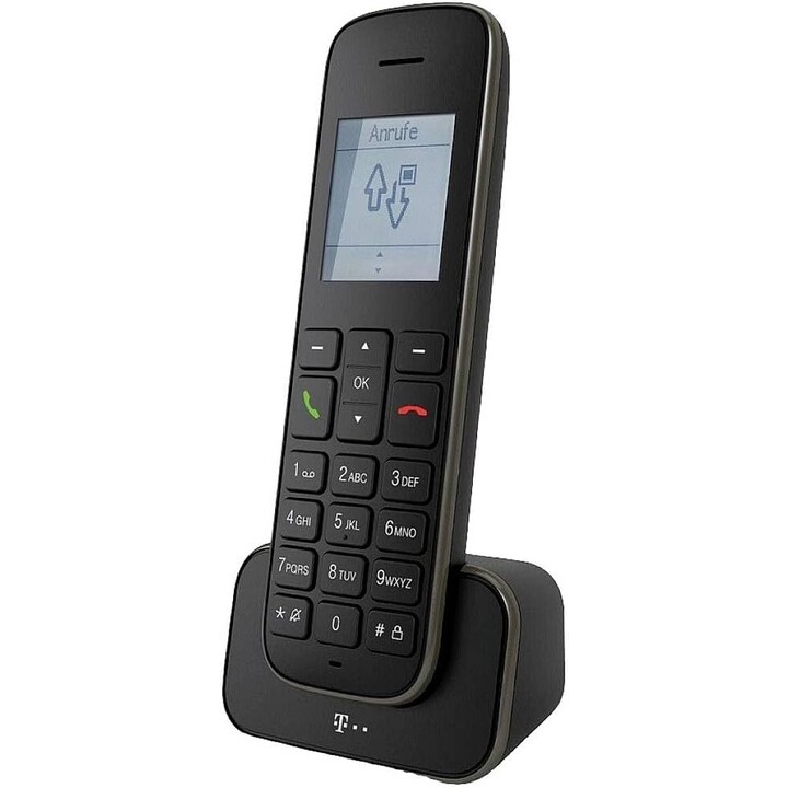 Telekom Sinus 207 Pack black, additional handset