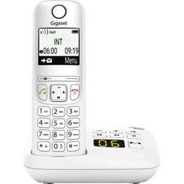 Gigaset A690A cordless phone with answering machine - white