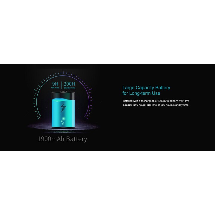 Fanvil W611W V2 Telefono wifi portatile SIP Wi-Fi - SIP - WLAN