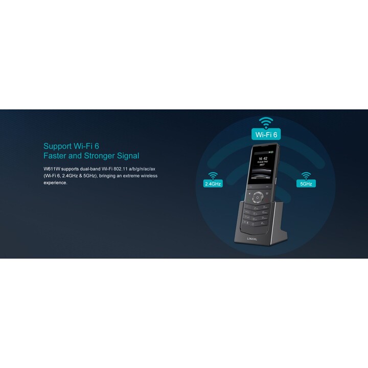 Fanvil W611W V2 Telefono wifi portatile SIP Wi-Fi - SIP - WLAN