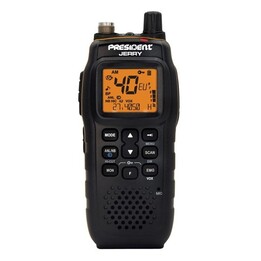 President Jerry ASC AM/FM CB Tragbares Radio Schwarz