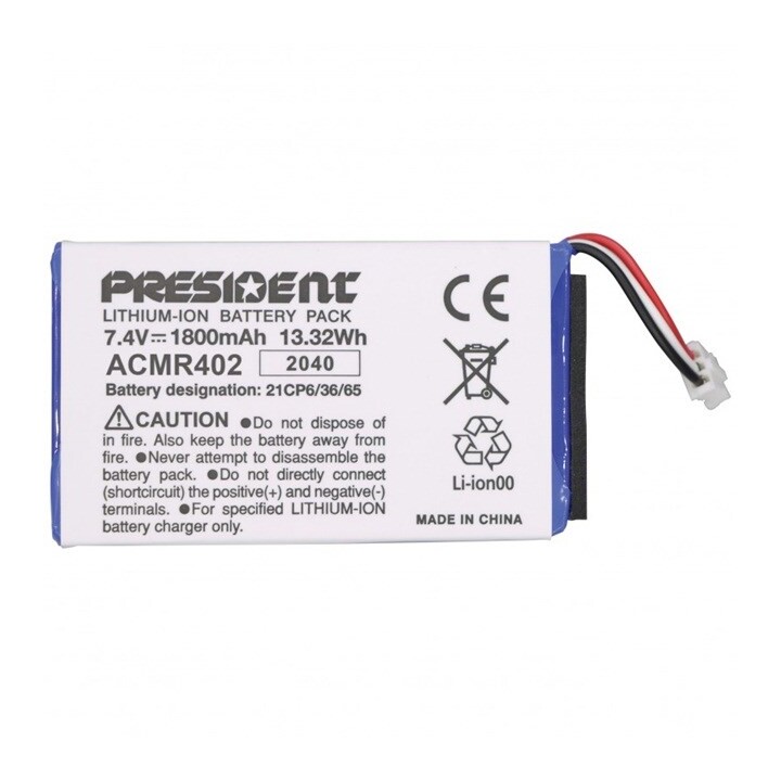 President Jerry ASC AM/FM CB Radio portátil Negro