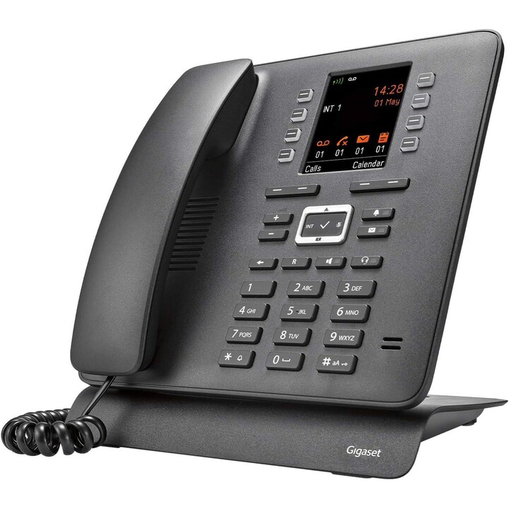 Gigaset T480HX cordless desk phone - black