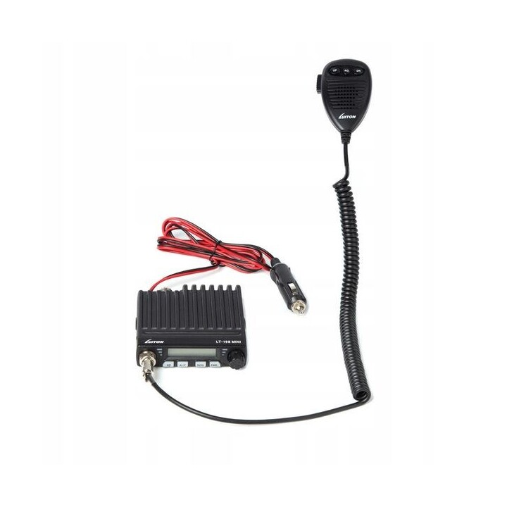 Luiton LT-198 ASQ AM/FM CB Radio Cigarette Lighter Plug Black