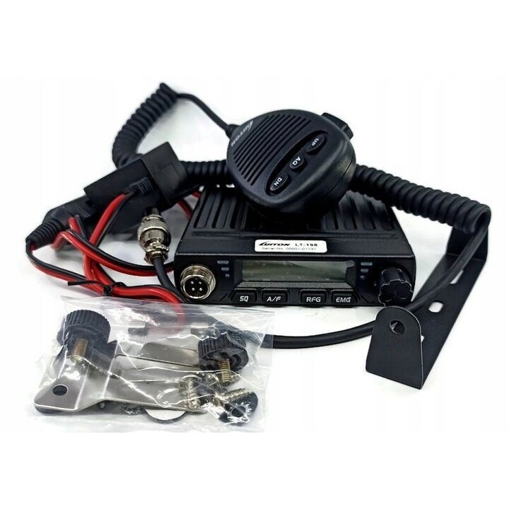 Luiton LT-198 ASQ AM/FM CB Radio Cigarette Lighter Plug Black