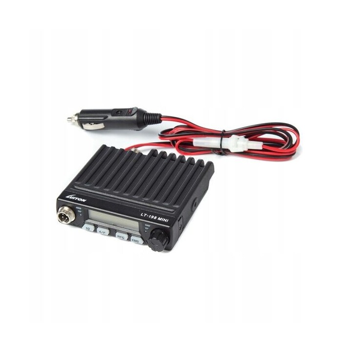 Luiton LT-198 ASQ AM/FM CB Radio Cigarette Lighter Plug Black
