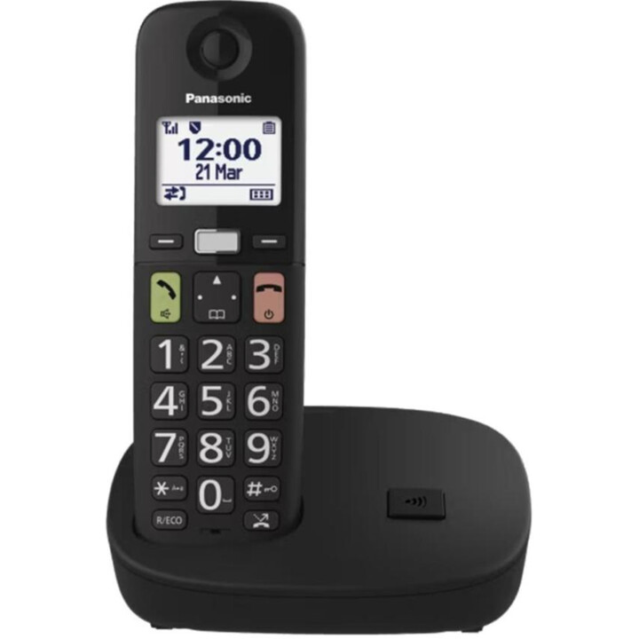 Panasonic TGU110, black - Cordless phone