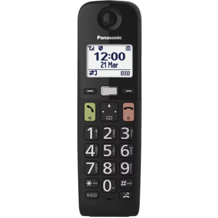 Panasonic TGU110, black - Cordless phone
