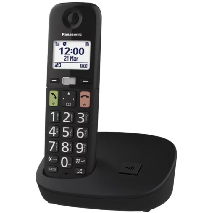 Panasonic TGU110, black - Cordless phone