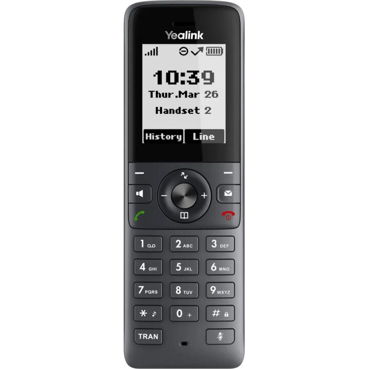 Yealink W71H, Modern design cordless extension phone with crystal-clear HD audio and an exceptional communication experience