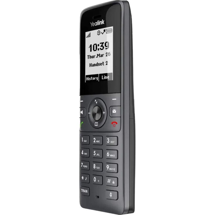 Yealink W71H, Modern design cordless extension phone with crystal-clear HD audio and an exceptional communication experience