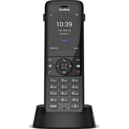 Yealink W78H, Handset Cordless DECT, 100 Phone Book/Directory Memory, Headset Port, Gray