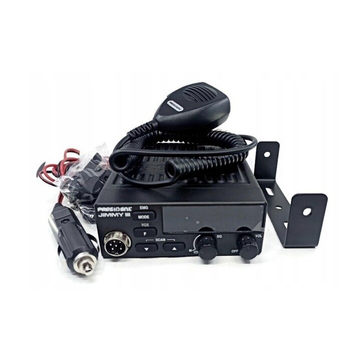 President Jimmy III AM/FM CB radio Black