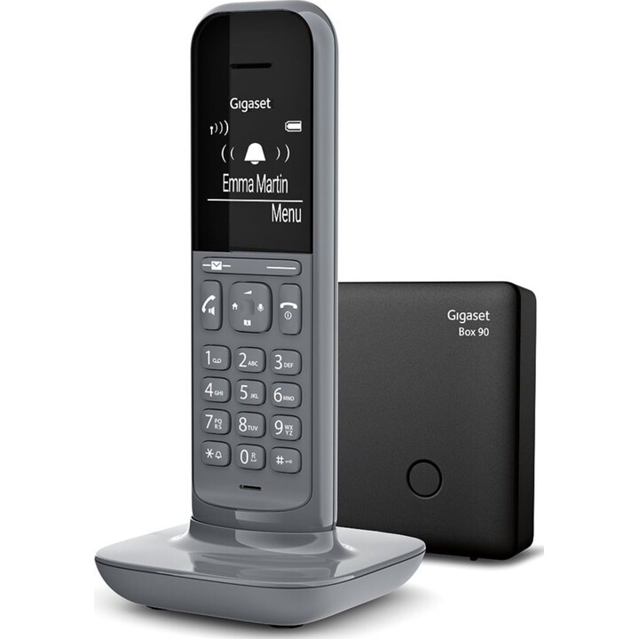 Gigaset CL390 DECT/Analog Telephone with Caller ID, Grey