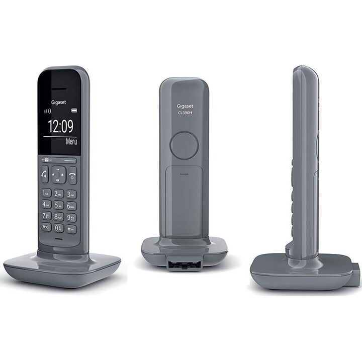 Gigaset CL390 DECT/Analog Telephone with Caller ID, Grey