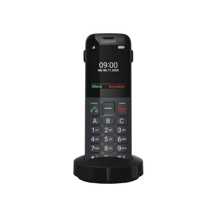 Gigaset Comfort 600 Sim 6.1 Cm (2.4") 118 G Black, Gray