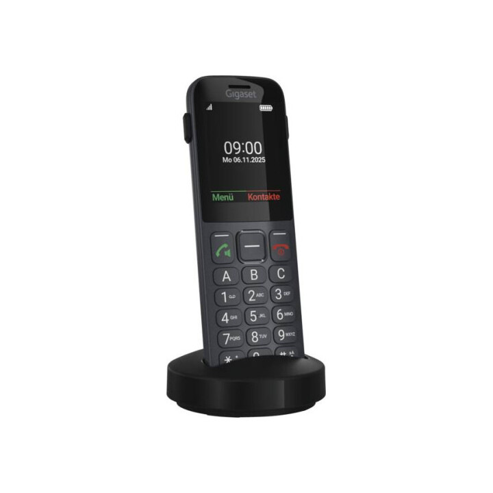 Gigaset Comfort 600 Sim 6.1 Cm (2.4") 118 G Black, Gray