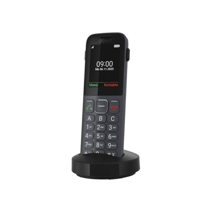 Gigaset Comfort 600 Sim 6.1 Cm (2.4") 118 G Black, Gray