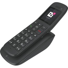 Telekom Sinus A32 ebony, with base and answering machine