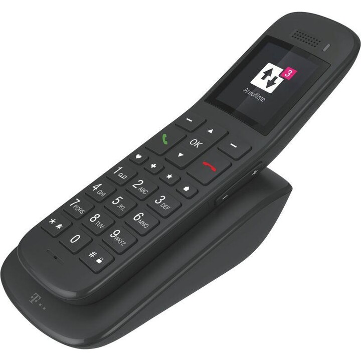 Telekom Sinus A32 ebony, with base and answering machine