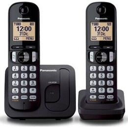 PANASONIC KX-TGC212 Dect Black kx-tgc212 pdb