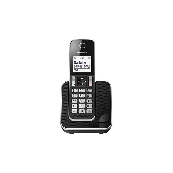 PANASONIC Teléfono KX-TGD 310 negro KX-TGD310PDB