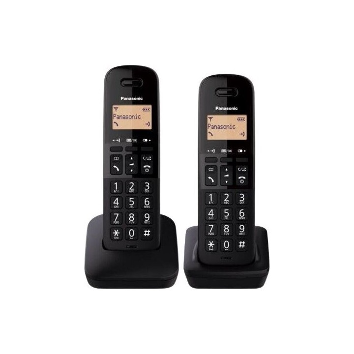Telephone KX-TGB612 Dect Black Duo