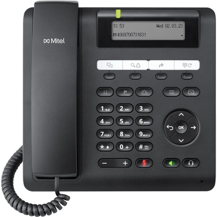 Mitel OpenScape Desk Phone CP205T Black