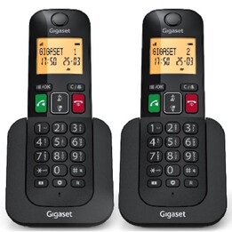 Gigaset Elemental 400 DUO Cordless Phone / Black