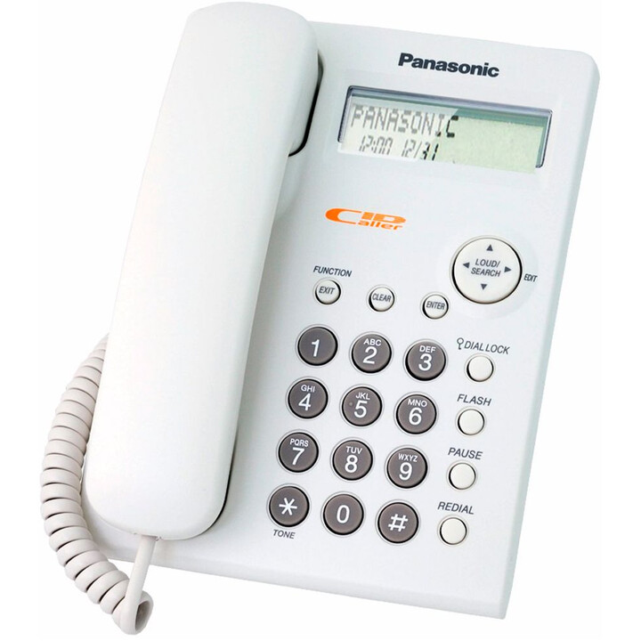 Telefone Panasonic KX-TSC11EX / Branco