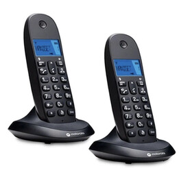 Motorola C1002L DECT Cordless Phone + 1 Handset - Caller ID - Hands-Free