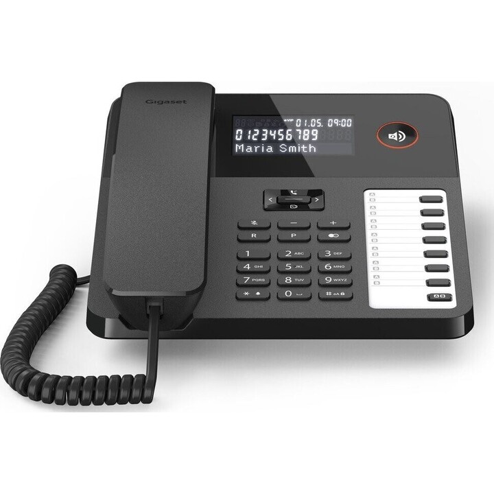 Corded phone Desk600 black