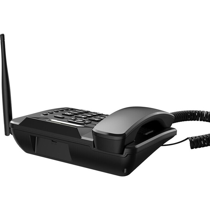 Maxcom MM 43D Teléfono de escritorio con tarjeta SIM negro