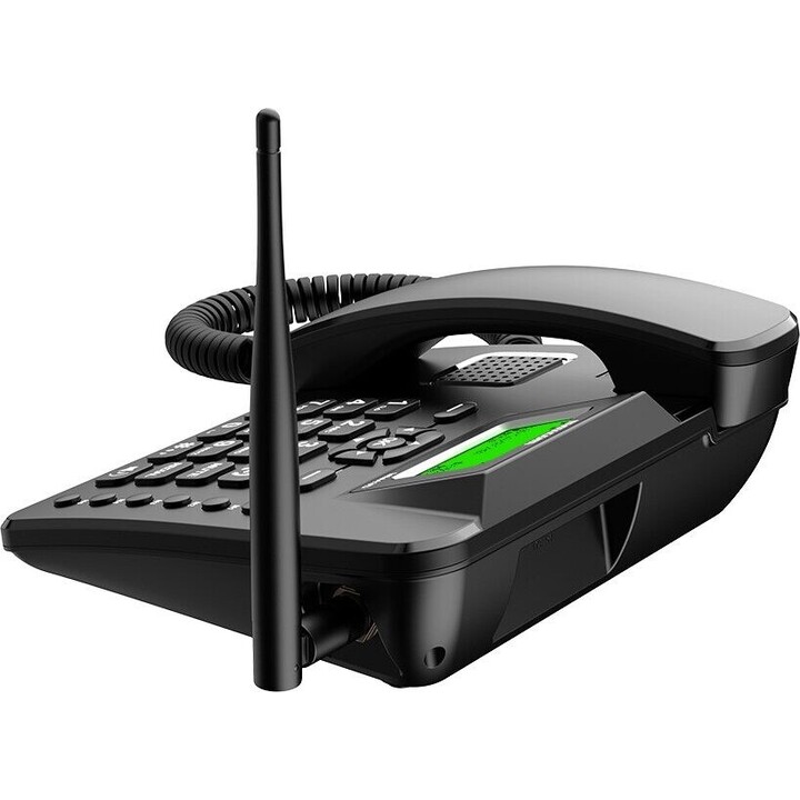 Maxcom MM 43D Teléfono de escritorio con tarjeta SIM negro