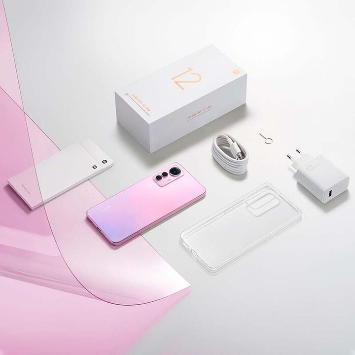 Xiaomi 12 Lite 8Go/128Go Rose - Téléphone portable