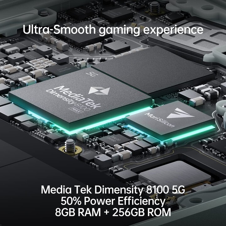 Oppo Reno8 Pro 5G 8Go/256Go Dual Sim Noir