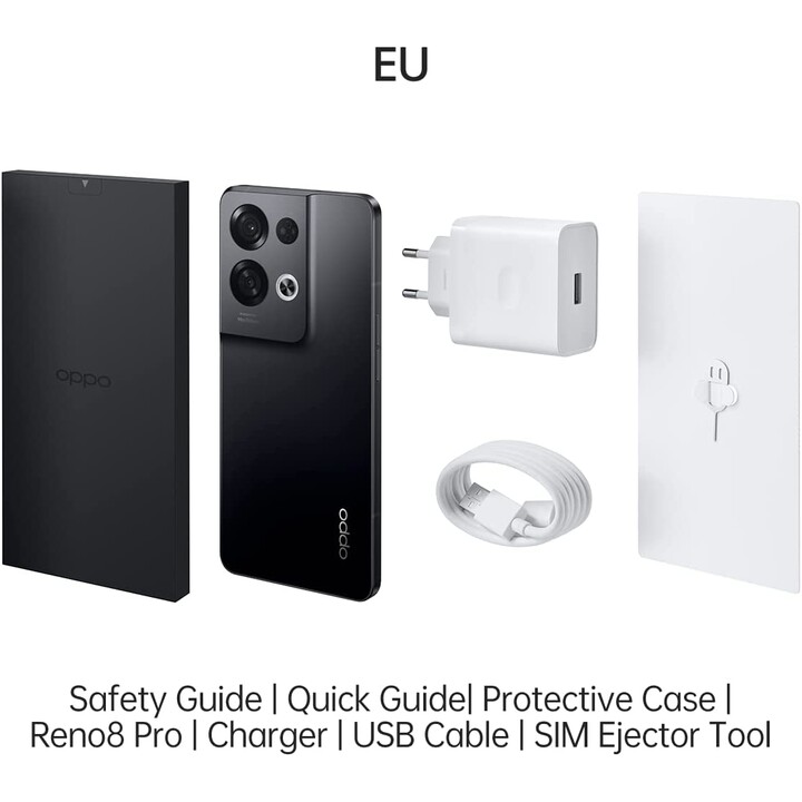 Oppo Reno8 Pro 5G 8Go/256Go Dual Sim Noir