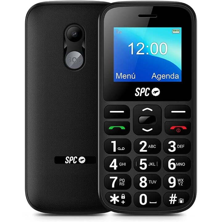 SPC Senior Fortune 2 4G Dual Sim Schwarz