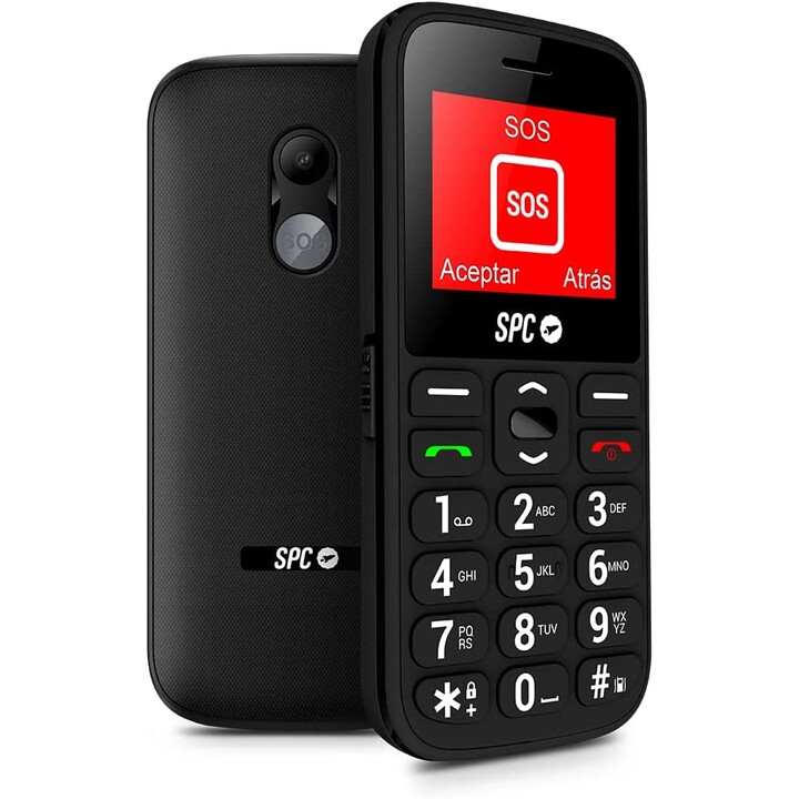 SPC Senior Fortune 2 4G Dual Sim Schwarz
