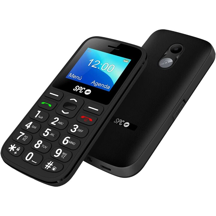 SPC Senior Fortune 2 4G Dual Sim Schwarz