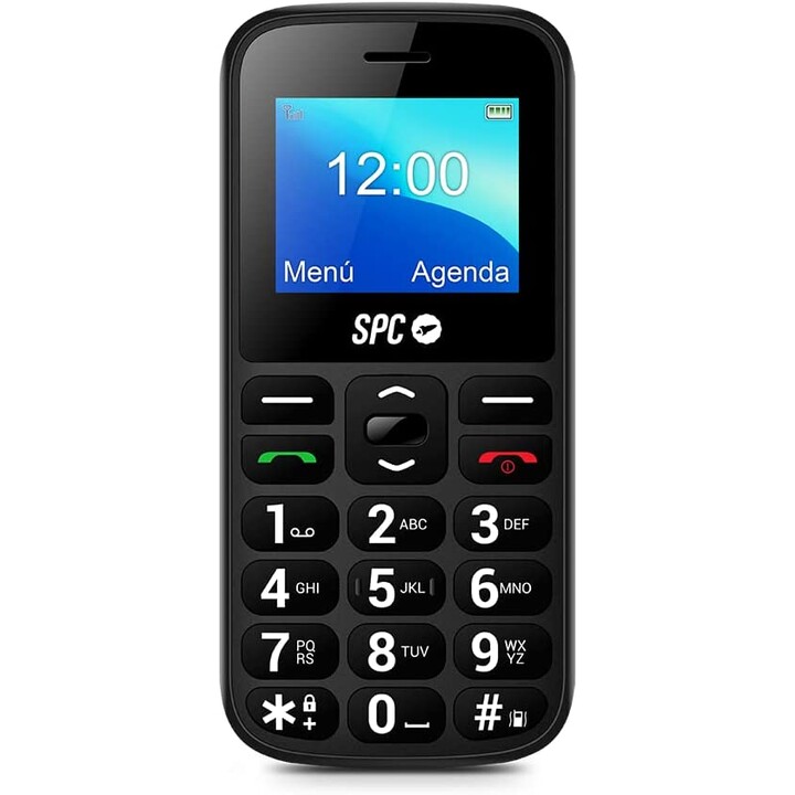 SPC Senior Fortune 2 4G Dual Sim Schwarz