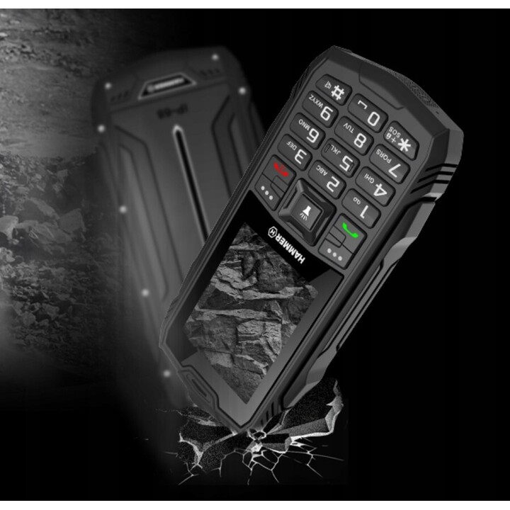 Smartphone Hammer Rock 32GB Dual Sim Schwarz