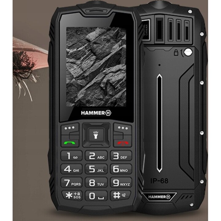 Smartphone Hammer Rock 32GB Dual Sim Schwarz