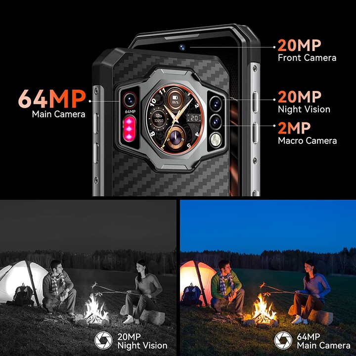 Oukitel WP21 12GB/256GB Dual Sim Nero