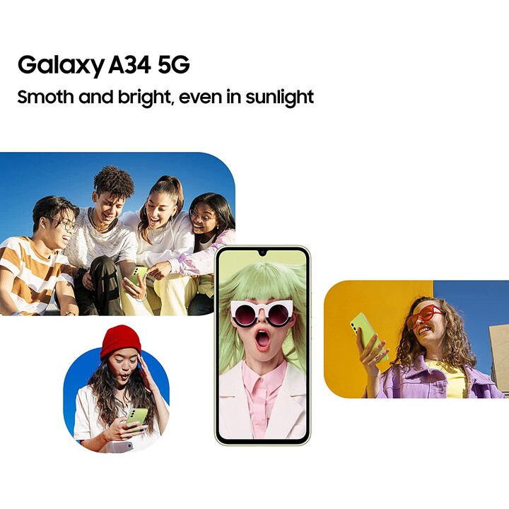 Samsung Galaxy A34 5G 6GB 128GB Dual Sim Graphite