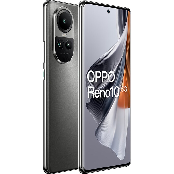 Oppo Reno10 5G 6.7" FHD 8GB 256GB 32MP 64MP Gris Plateado