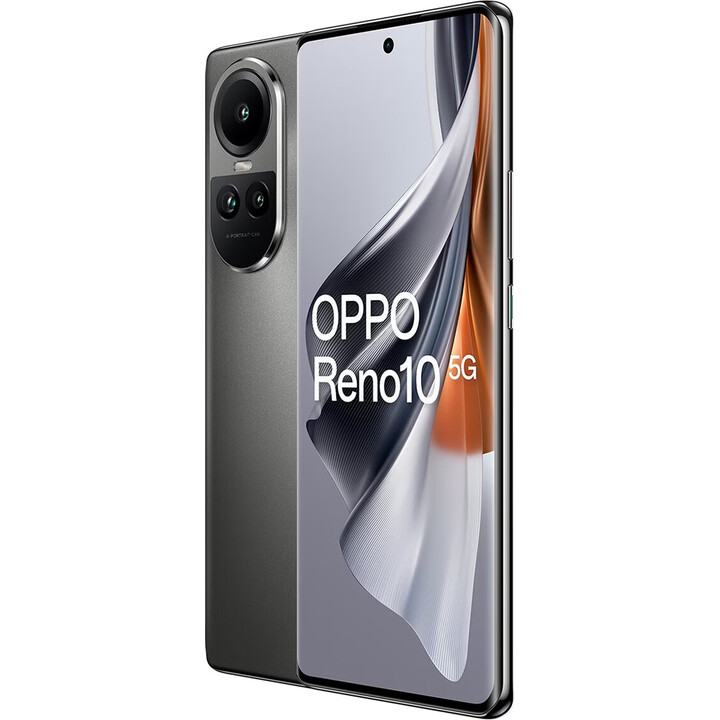 Oppo Reno10 5G 6.7" FHD 8GB 256GB 32MP 64MP Gris Plateado